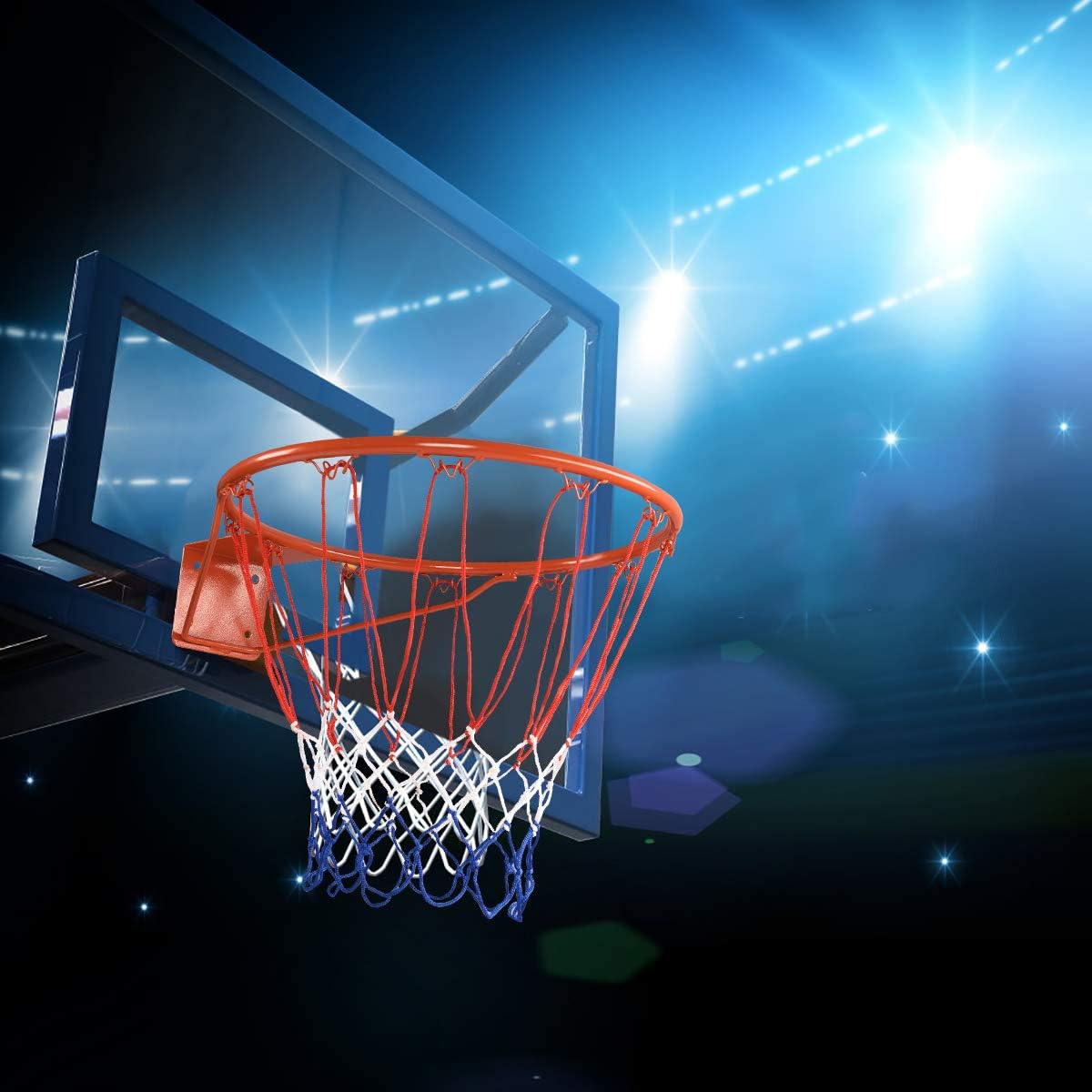 Costway Ø 45 cm Basketballring mit Netz