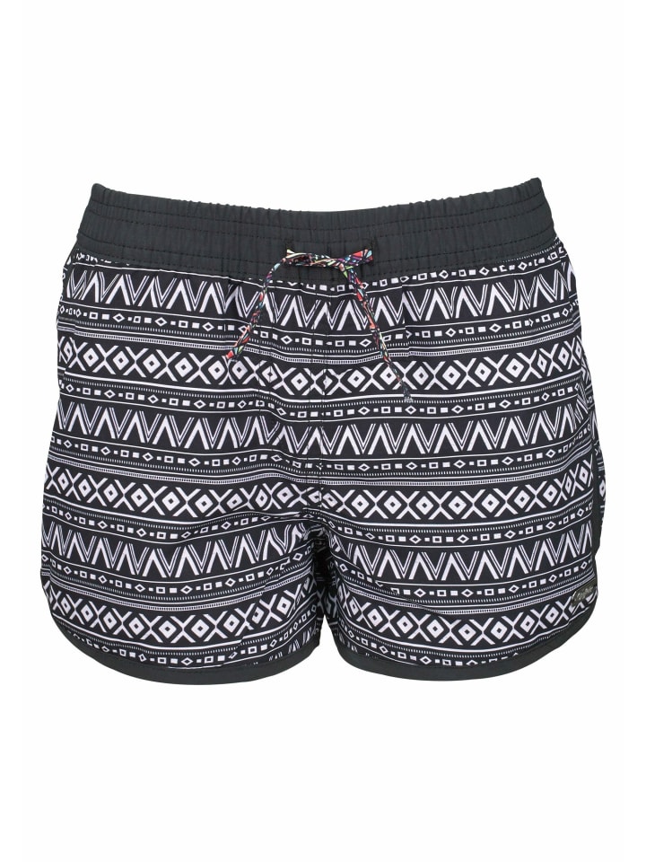 Buffalo Badeshorts in schwarz-weiß günstig kaufen
