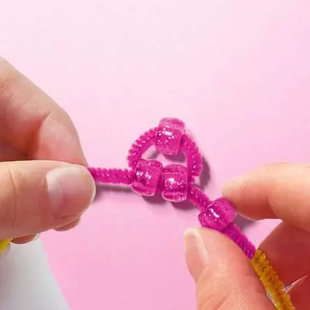 Perlentiere Schmetterlinge - Bastelset für Kinder ab 6 Jahren