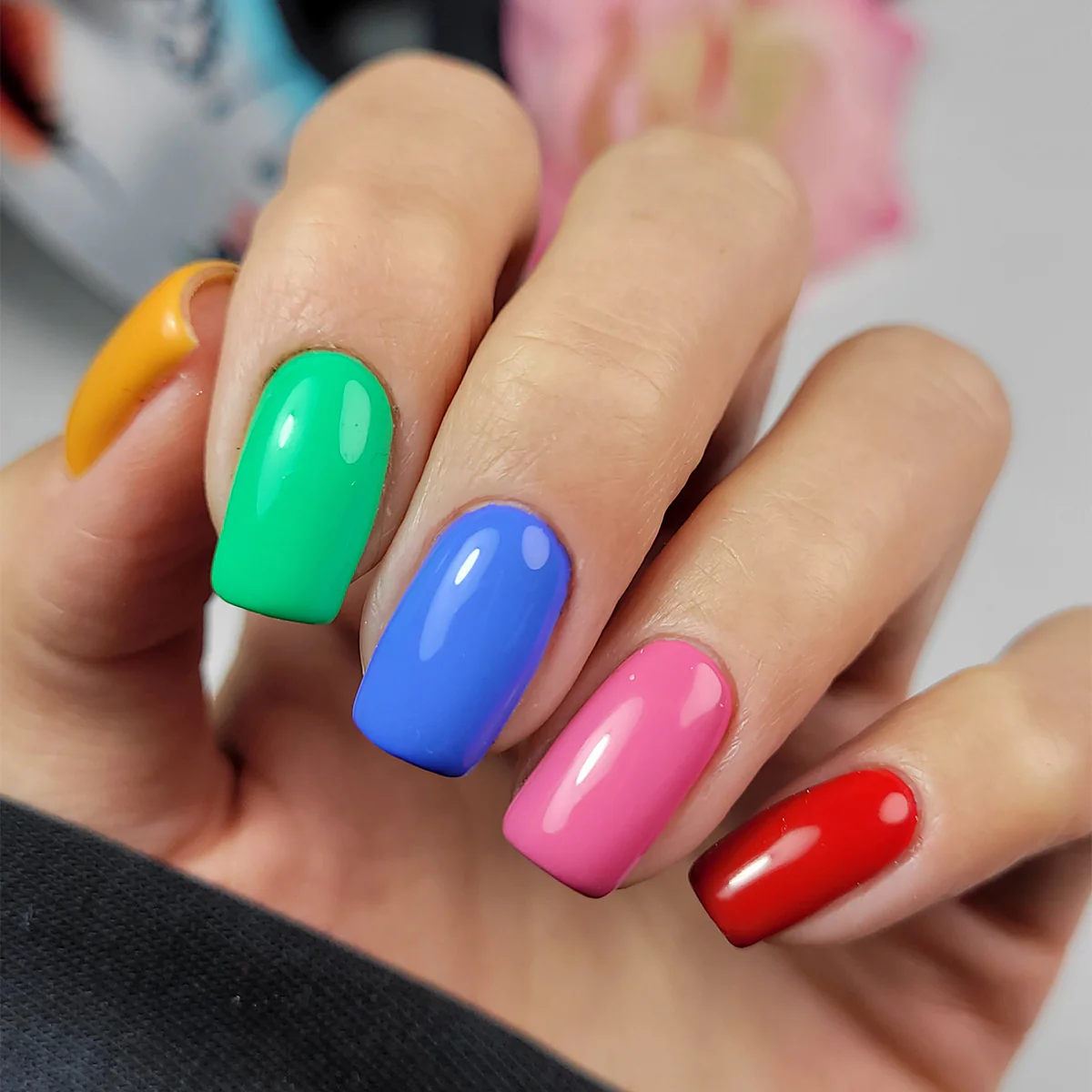 Esmalte de uñas semipermanente UV Gel Fiesta - Efecto gel
