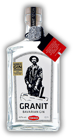 Granit Bavarian Gin Penninger Granit Bavarian Gin Penninger Bayrische Gin-Spezialität. 0,7	 Liter - Vol 42%