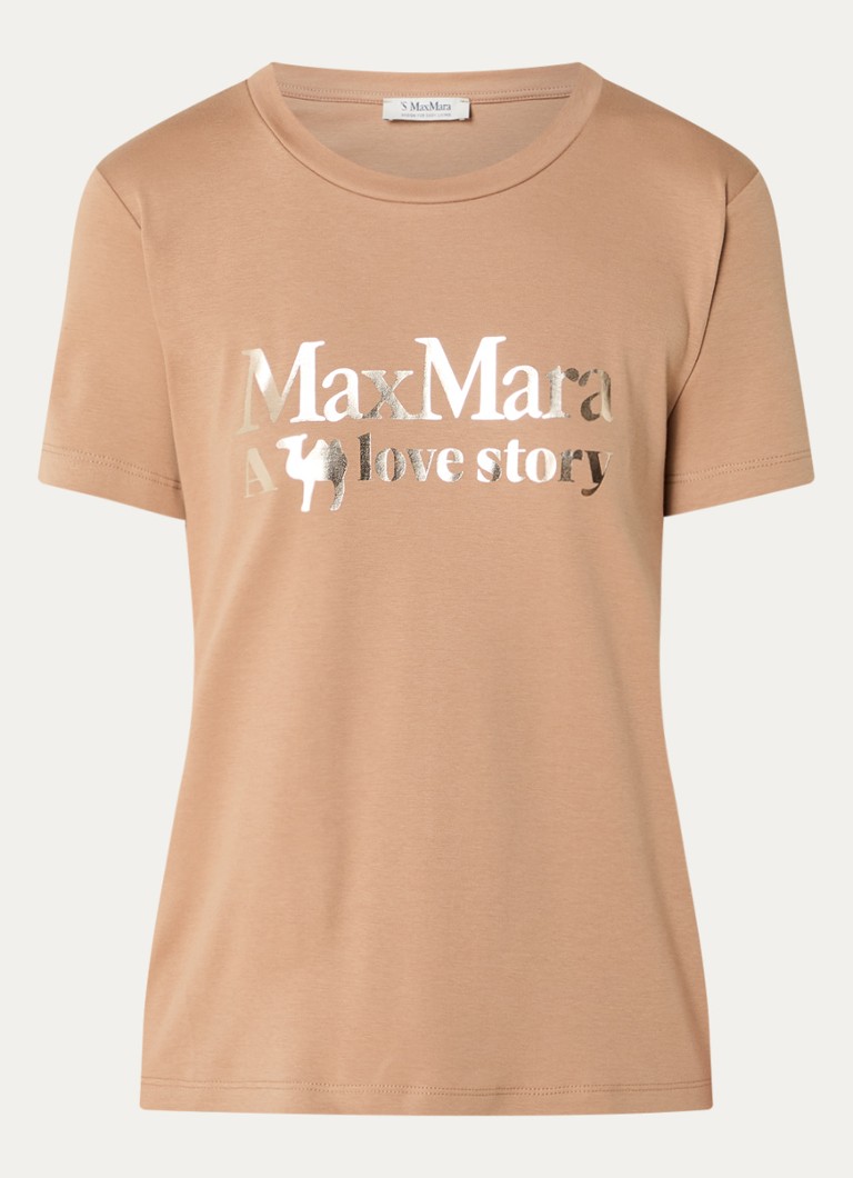 MaxMara Quieto T-shirt with logo print
