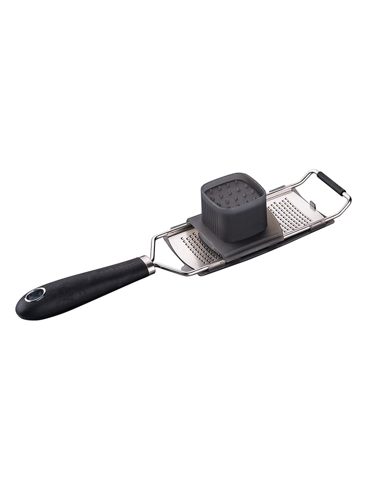 Fackelmann Handreibe in Silber/ Schwarz - (L)31 cm günstig kaufen onesize
