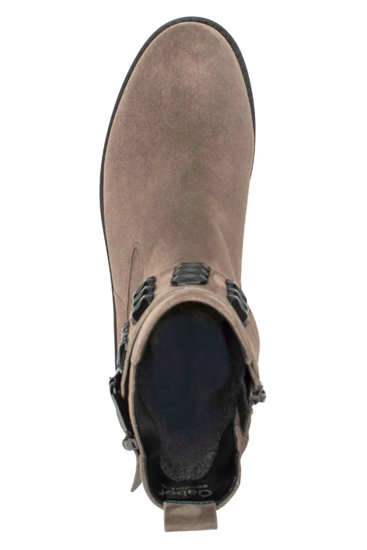 GABOR  Stiefelette - Braun - Flacher Absatz