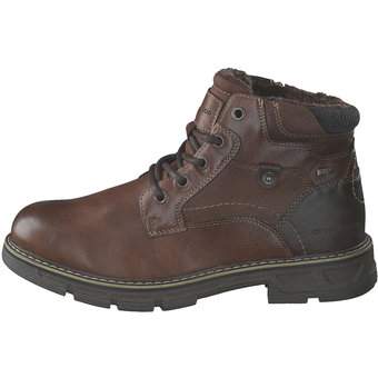 Tom Tailor Schnür Boots in braun