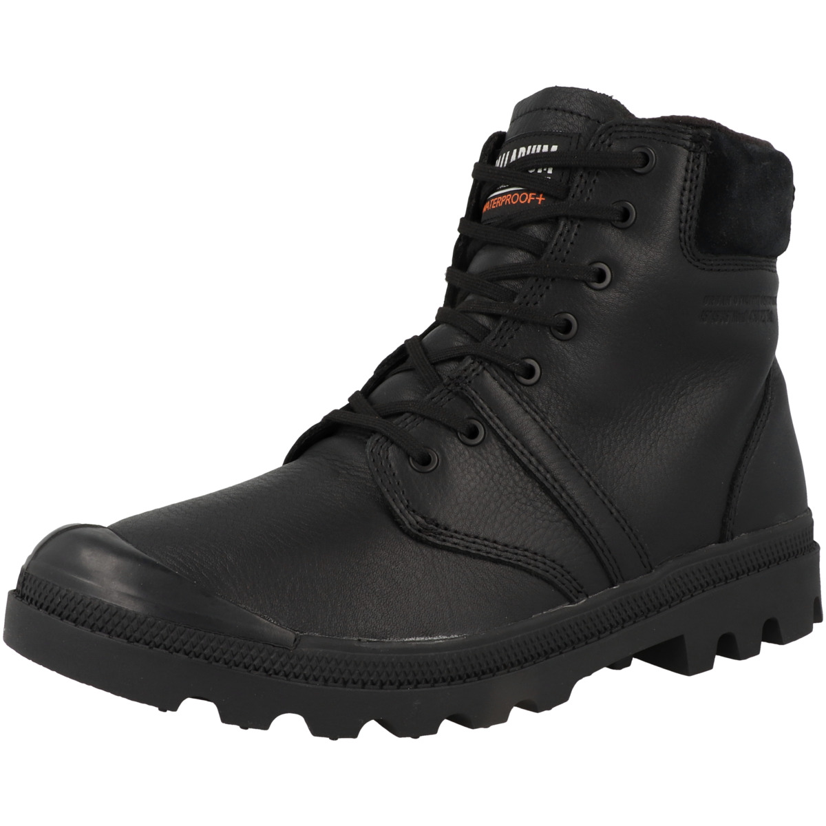 Palladium Pallabrousse Cuff Wp Schnürboots schwarz
