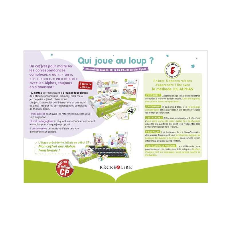 Qui joue au loup  - Récréalire