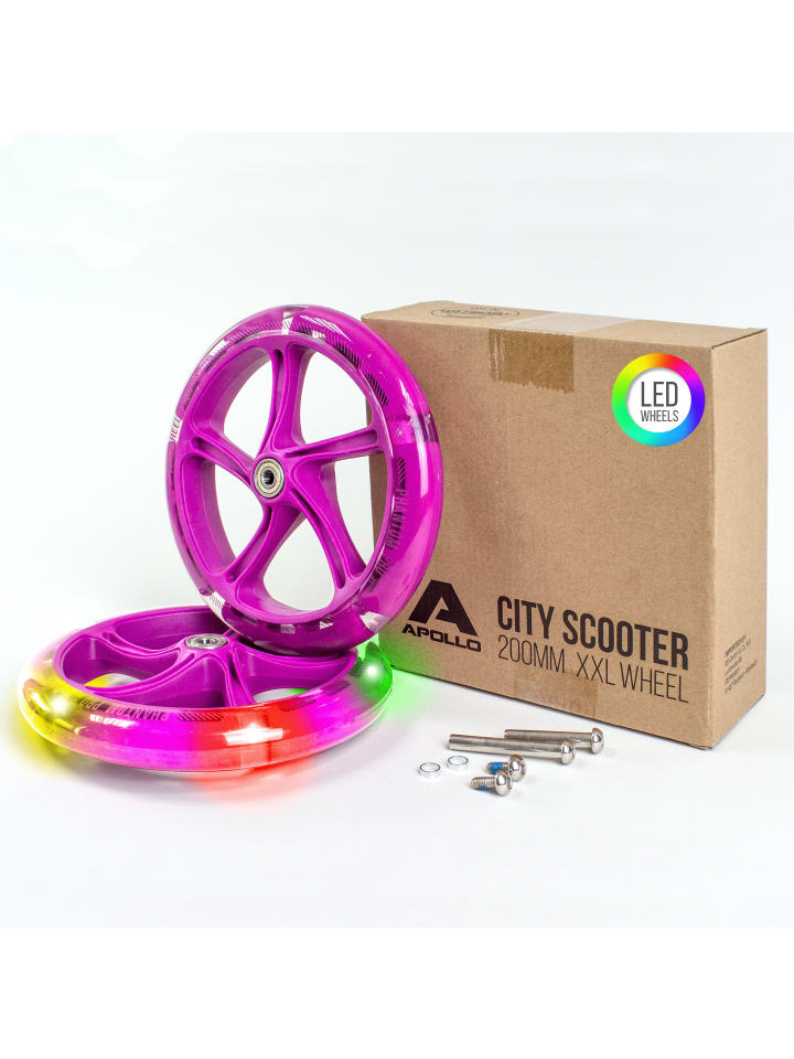 Apollo City Scooter Ersatzräder 200 mm 