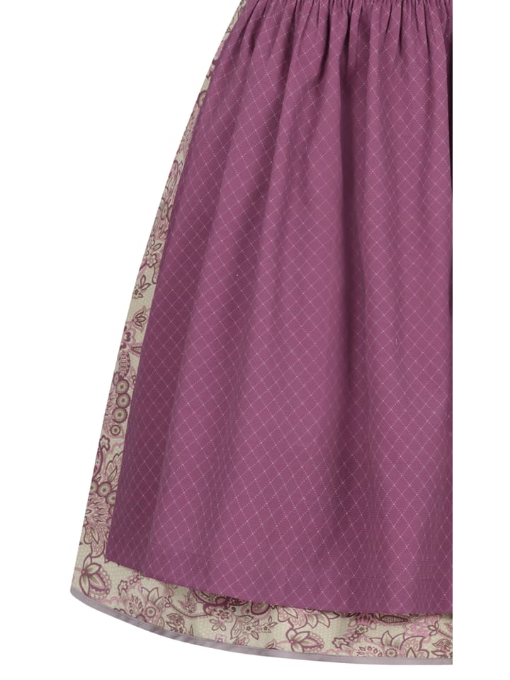 Nübler Midi Dirndl Gina in Flieder günstig kaufen