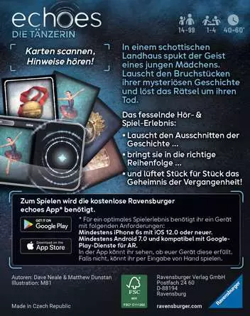 echoes Die Tänzerin - Spiel ab 14 Jahren