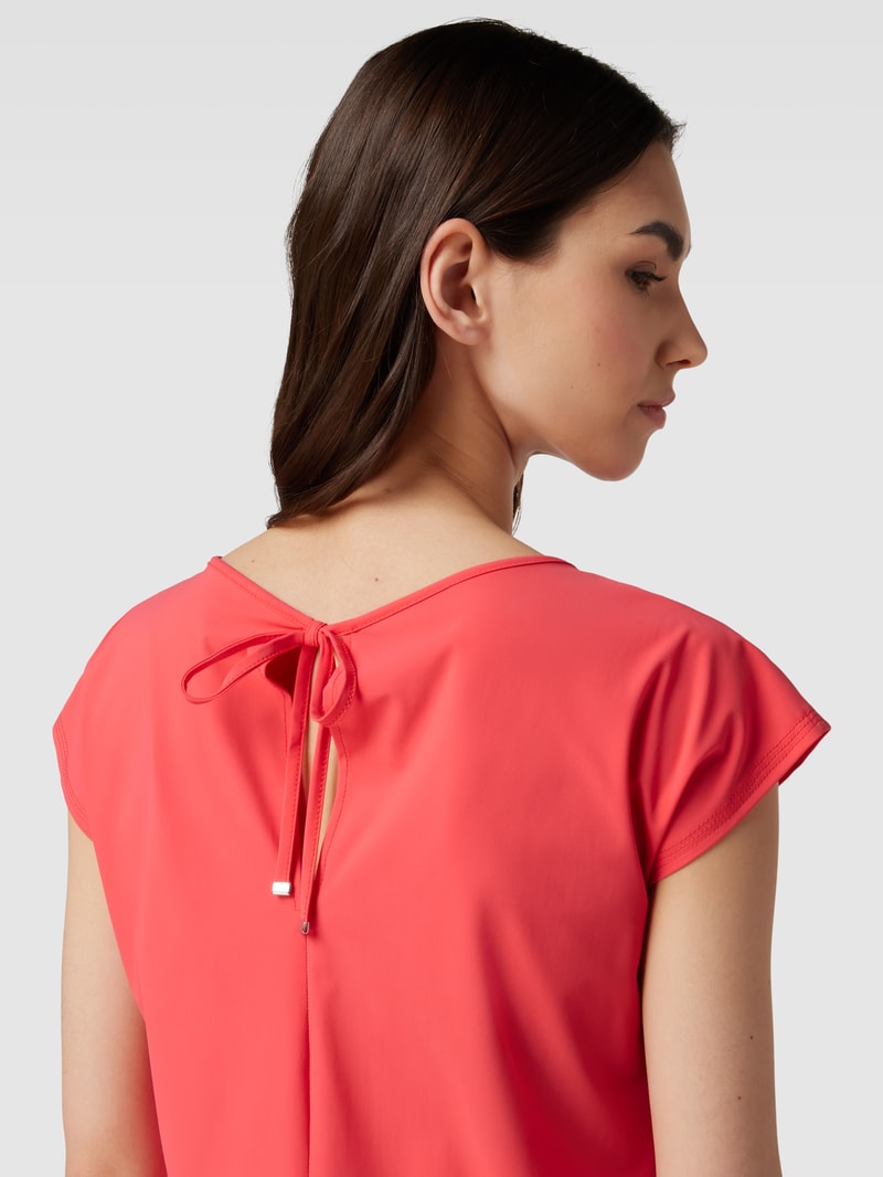 Jumpsuit mit V-Ausschnitt Modell 'GIRA' in koralle