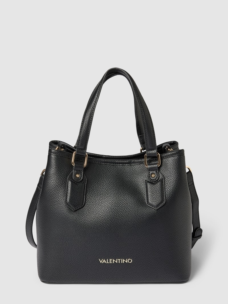 Shopper mit Label-Detail Modell 'BRIXTON' in black