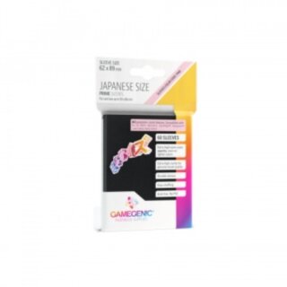 Gamegenic - PRIME Japanese Sized Sleeves Black (60)