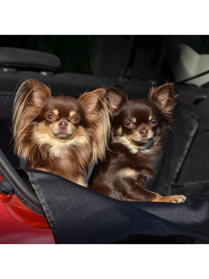 FLUFFINO Kofferraumschutz für Hund inkl. Seiten- & Ladekantenschutz dunkelgrau günstig kaufen onesize