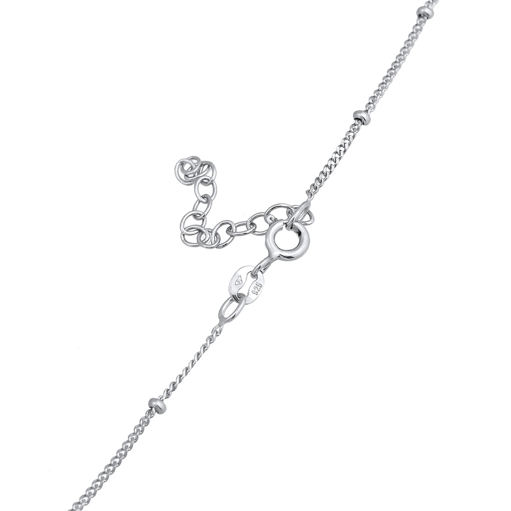 Elli Elli Collier Pendentif femme choker plume boho en argent sterling 925 collier