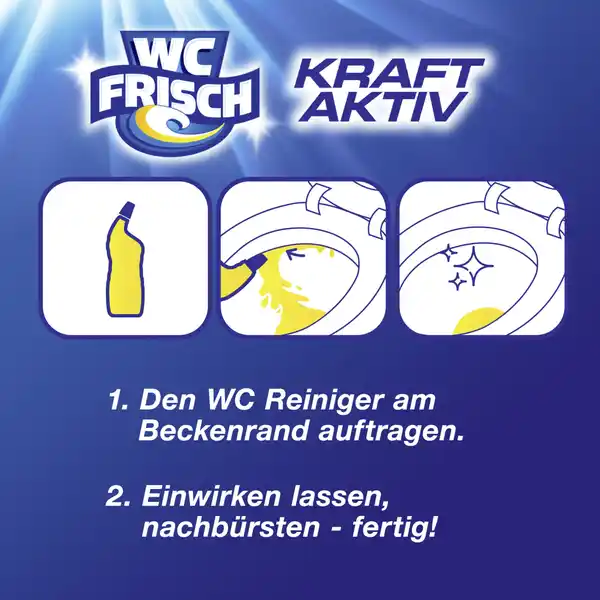 Kraft Aktiv WC Reiniger Gel Lemon