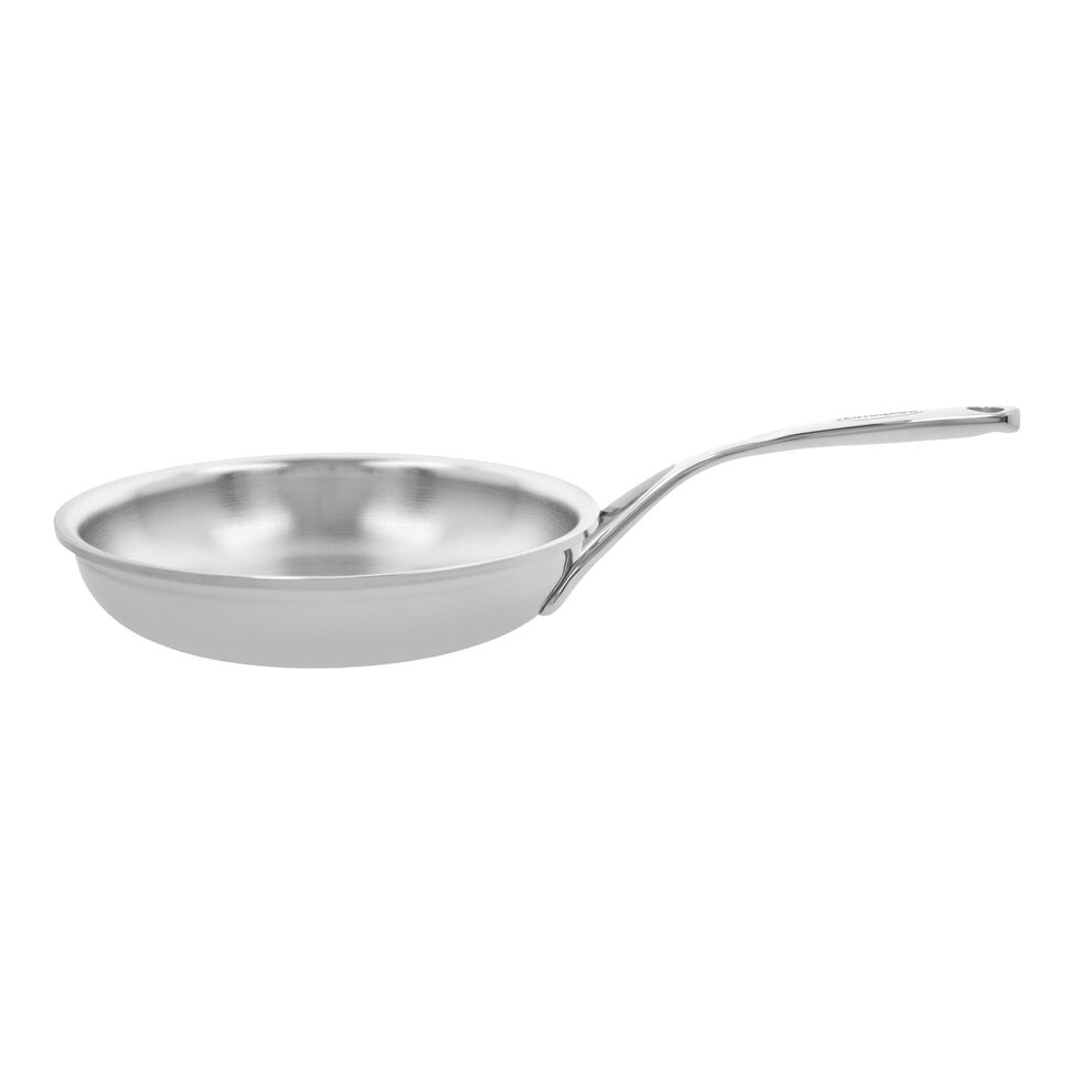 Bratpfanne 24 cm, 18/10 Edelstahl, Silber