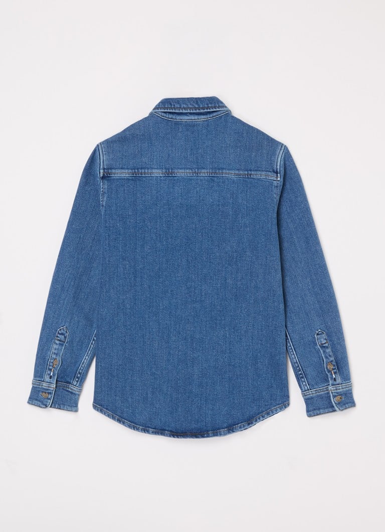 Camisa jeans HUGO BOSS com bolso no peito