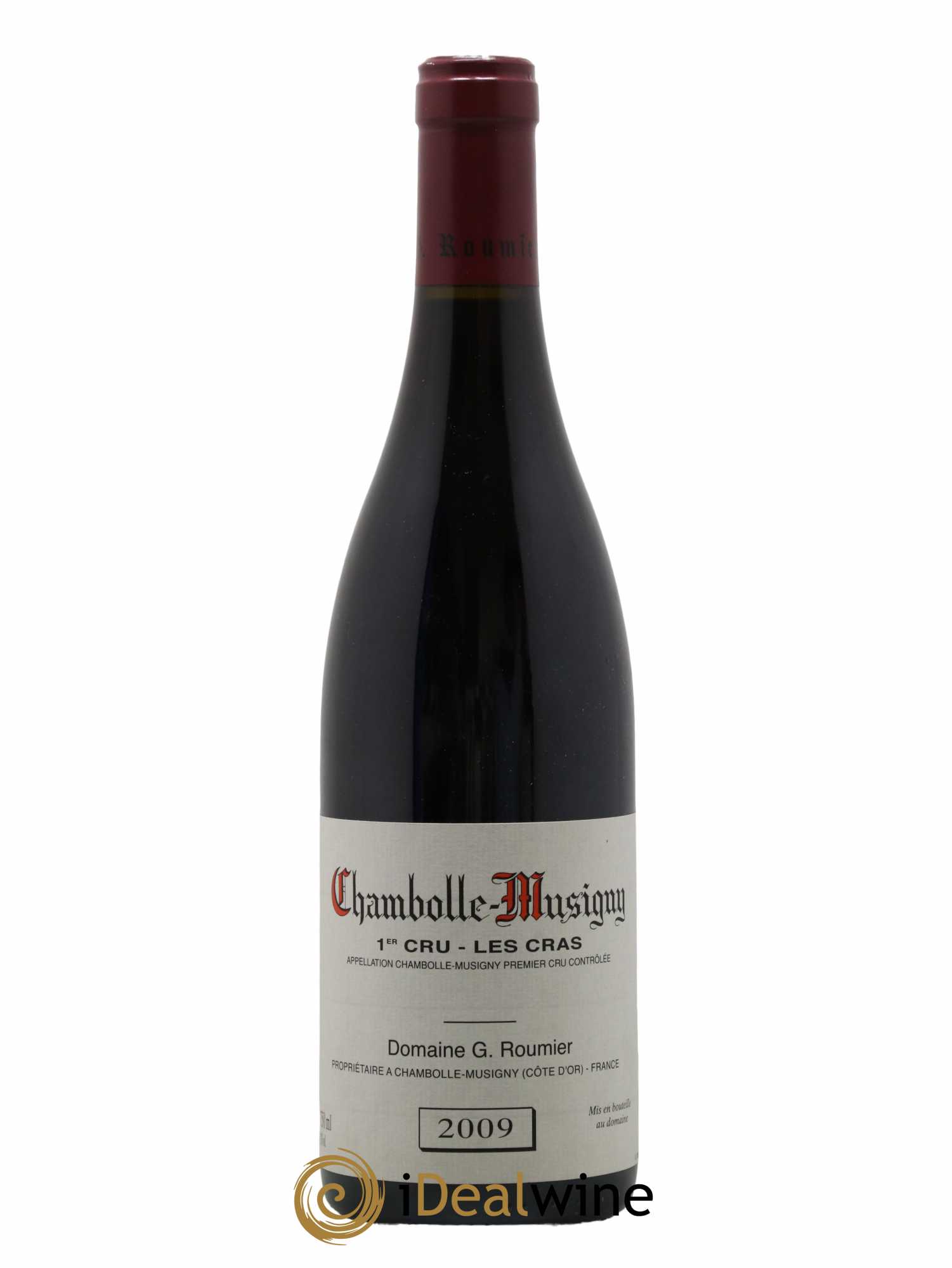 Chambolle-Musigny 1er Cru Les Cras Georges Roumier (Domaine)  2009 - Lot de 1 Bouteille