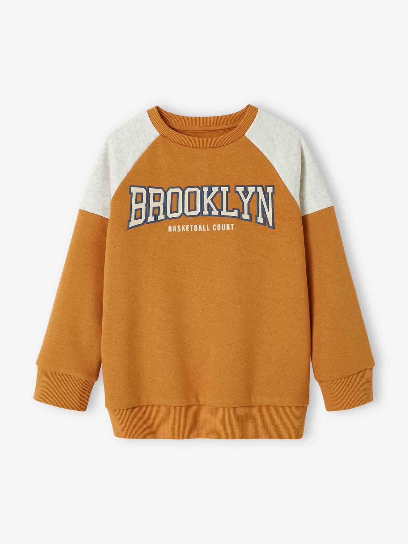Vertbaudet Jungen Sport-Sweatshirt, Brooklyn Oeko-Tex - königsblau