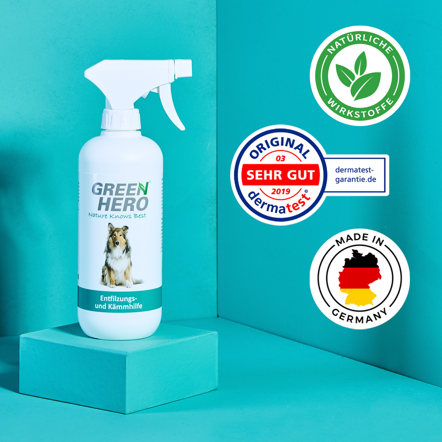 Greenhero Fellpflege Greenhero Entfilzungs- und Kämmhilfe