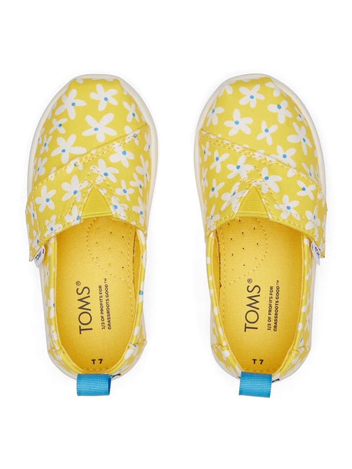 TOMS Slipper in Gelb günstig kaufen