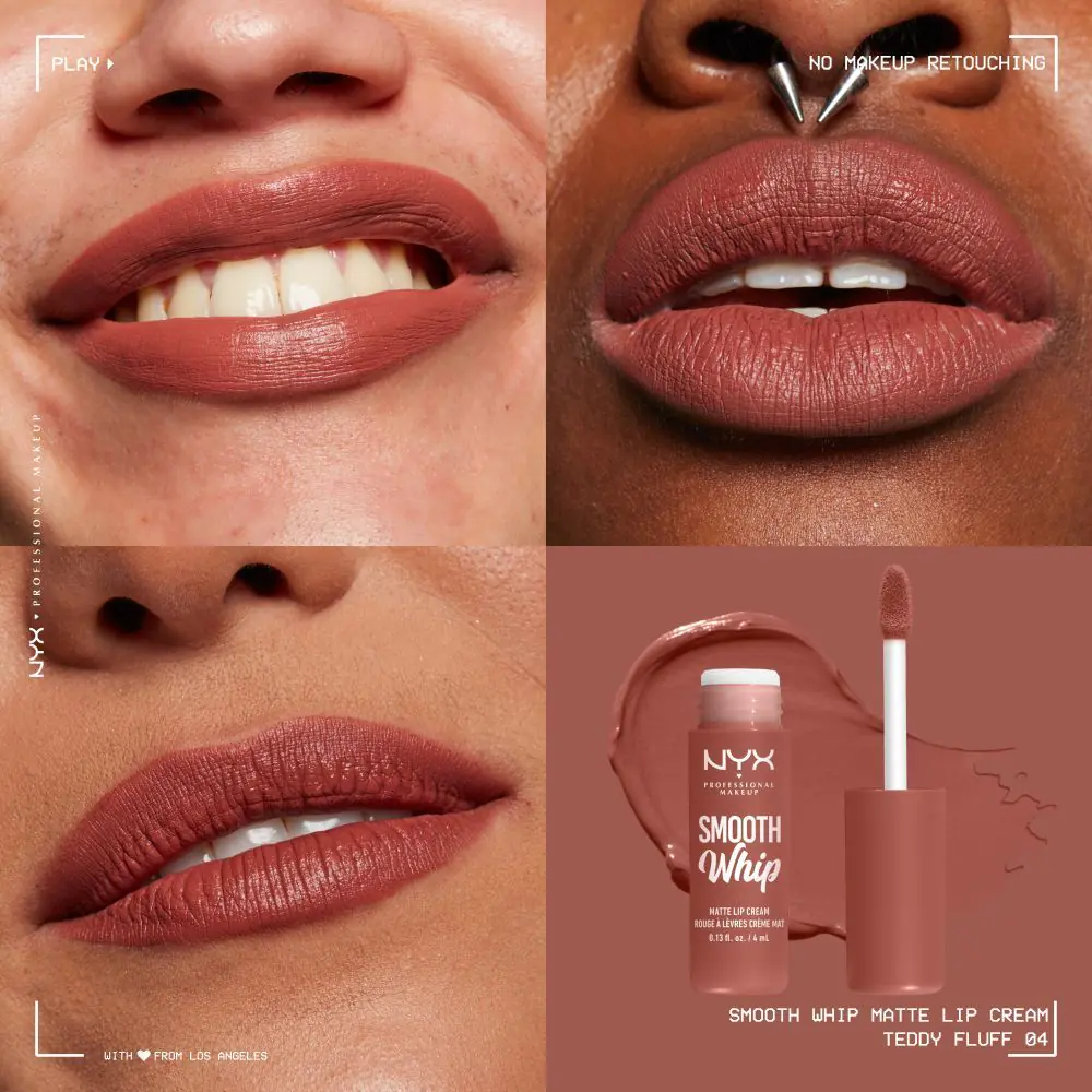NYX Smooth Whip Matte Lip Cream Teddy Fluff Lipstick