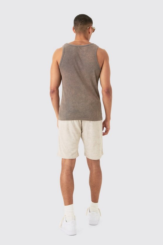 Lockere Frottee Homme Shorts