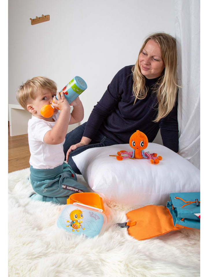 Sigikid Brotdose mit Bügelverschlüss Die kleine Spinne Widerlich in orange günstig kaufen onesize