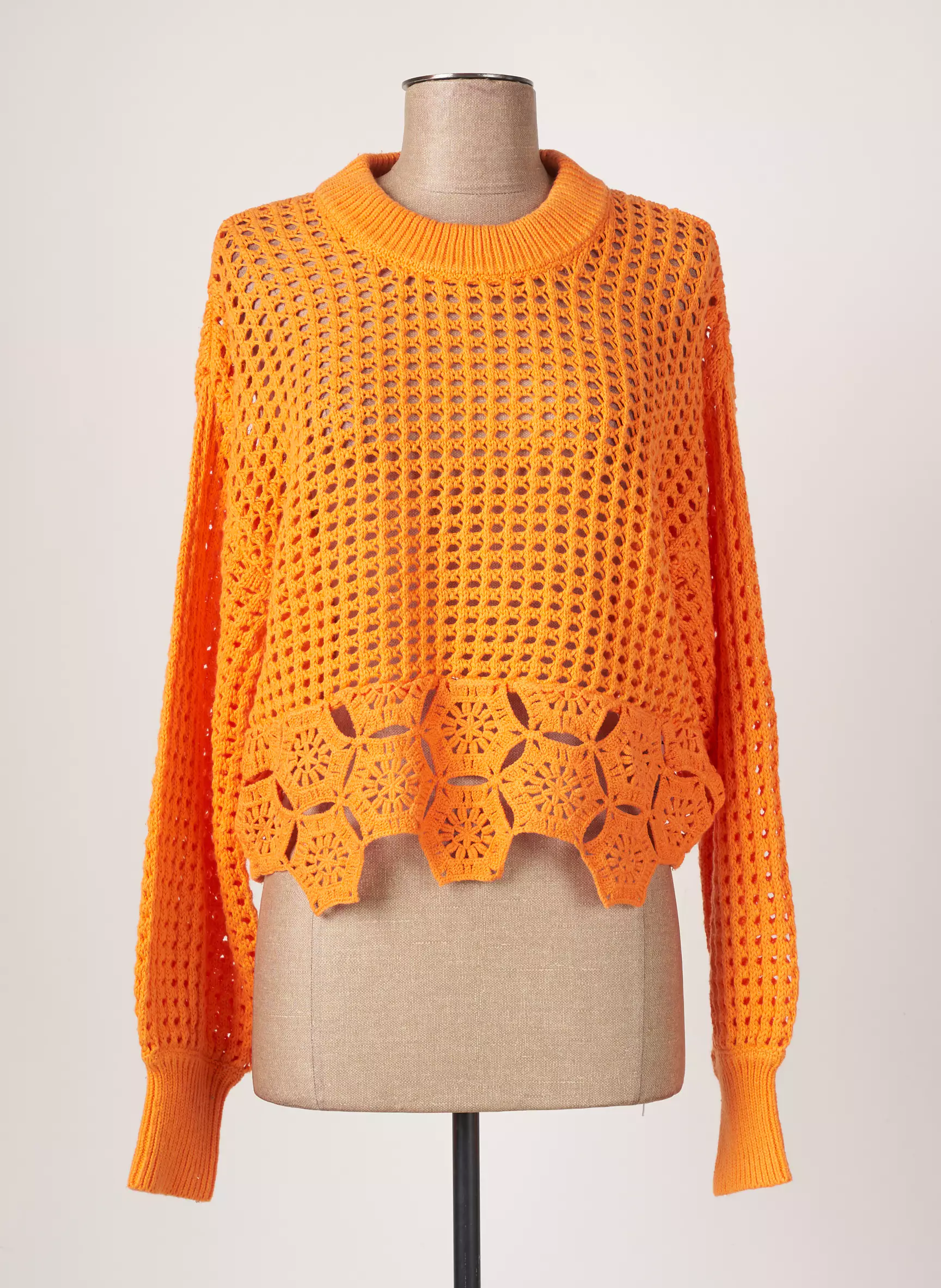 Object Pulls Femme couleur orange