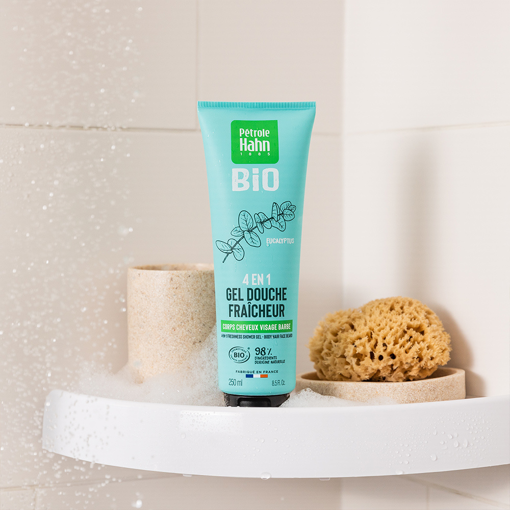 Pétrole Hahn Pétrole Hahn BIO - Gel Douche 4en1  Fraîcheur Eucalyptus - 250 ml Gels douche