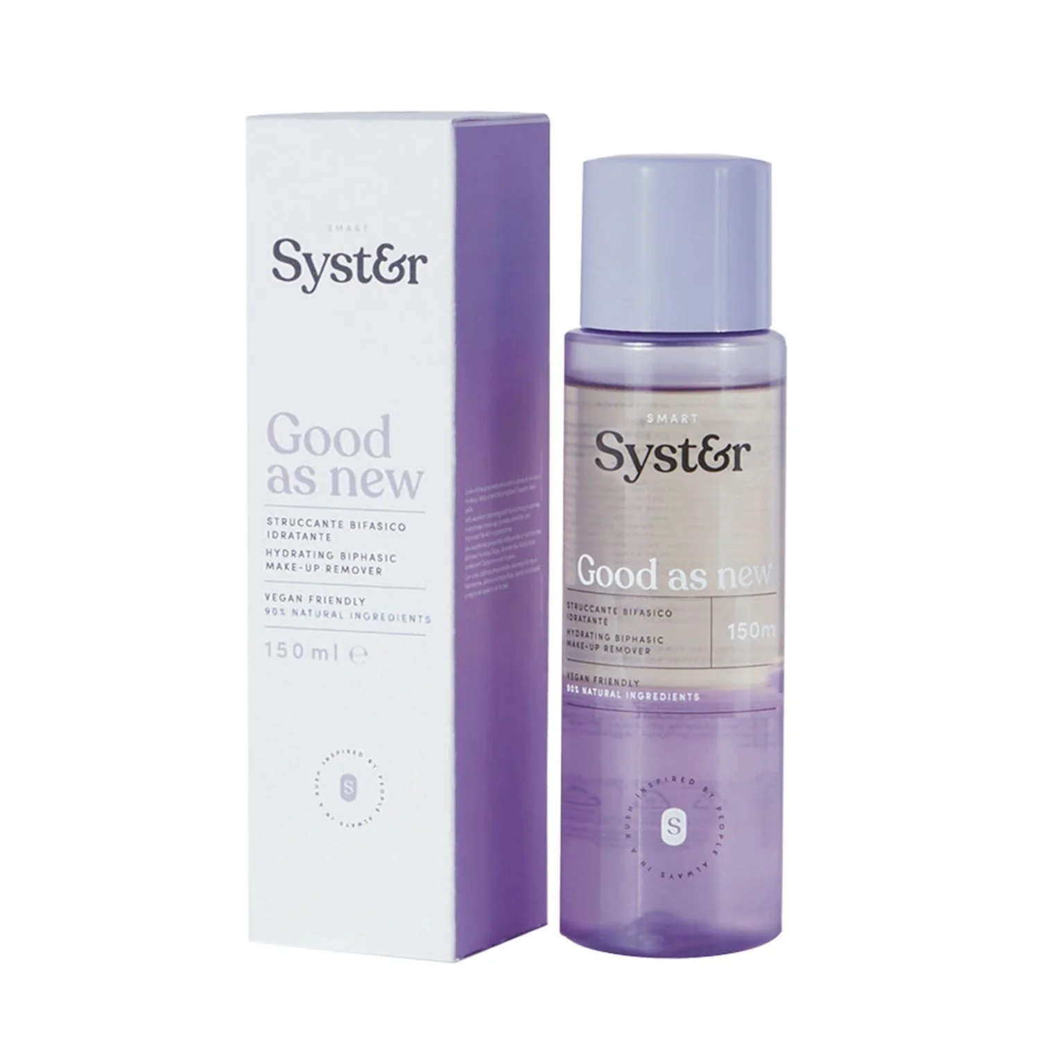 Syster Smart Good as New - Arctisztító olaj, Arctisztító víz