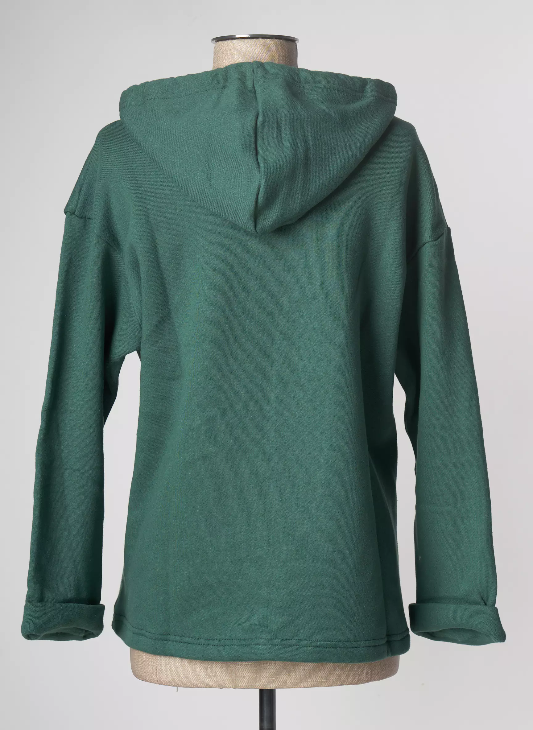 Lazy   Cosy Sweat Capuche Femme couleur vert
