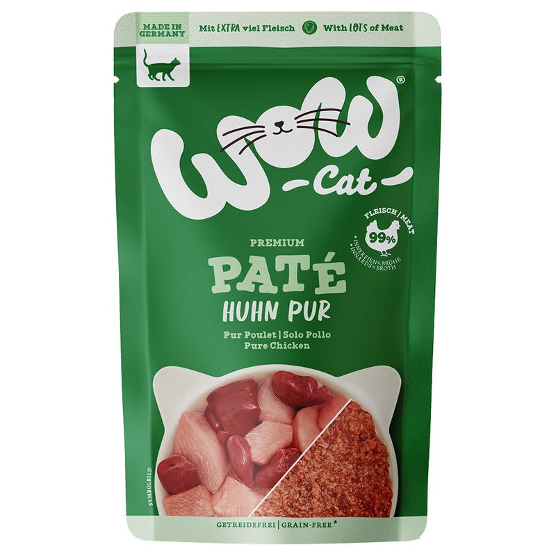Sparpaket WOW Cat Adult 24 x 125 g zu TOP-Preisen