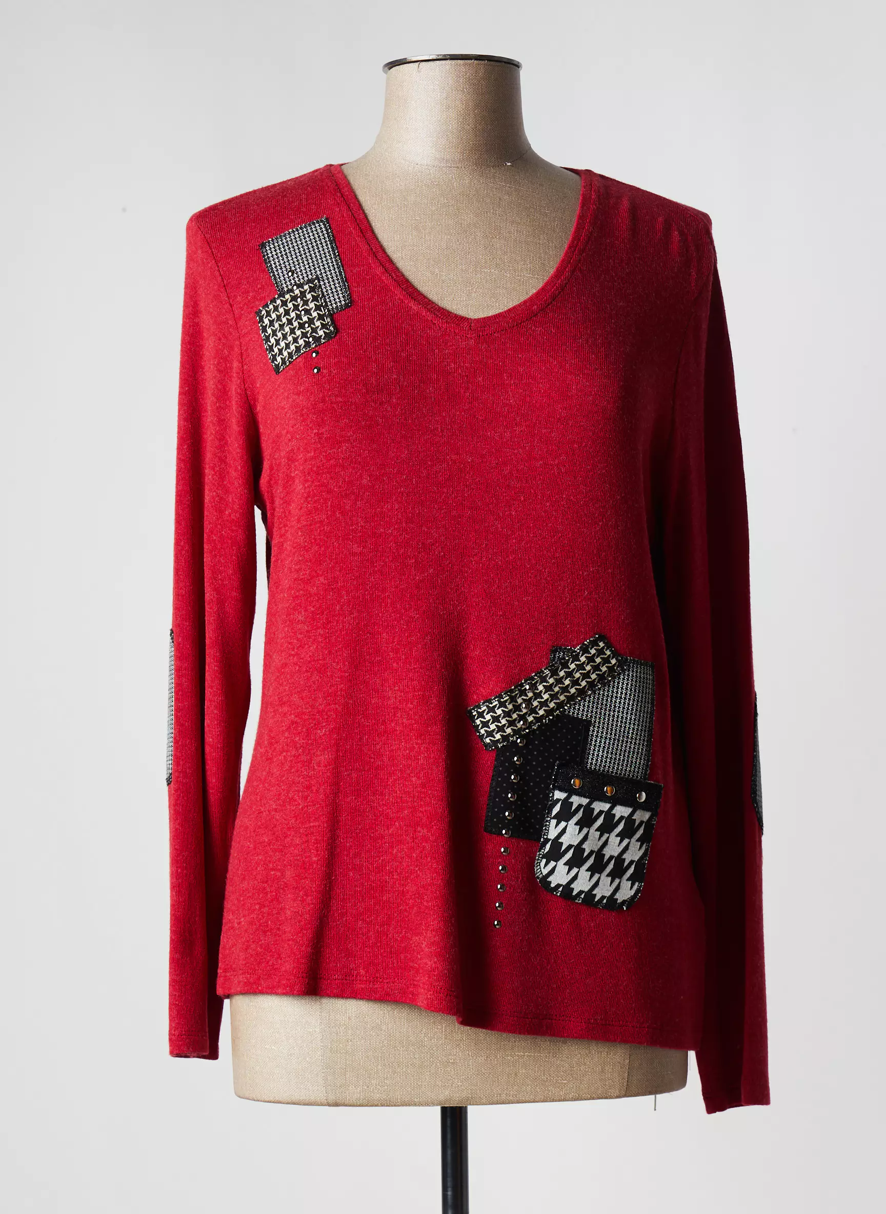 Divas Tops Femme couleur rouge