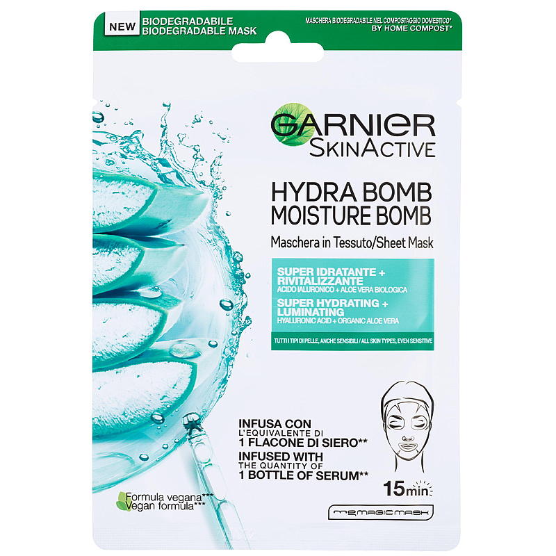 Garnier Ansiktsmaske Skin active hydrabomb Garnier