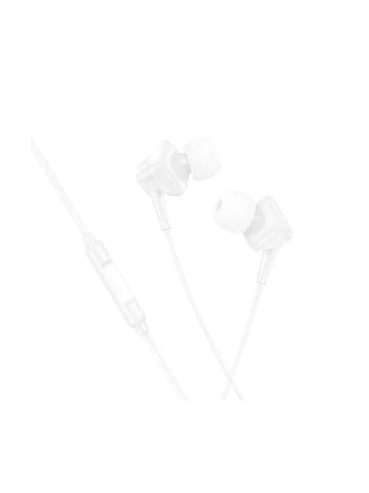 HOCO Kabelgebundene In-Ear Kopfhörer mit Mikrofon  iPhone 1,2 m in Weiß günstig kaufen 100 cm
