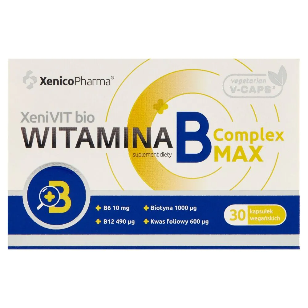 Xenivit Vitamin B kompleks Max, kapsule