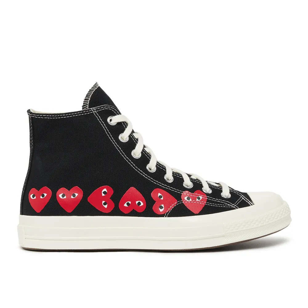 Comme des Garcons Play Multi Heart High P1K127-1 / schwarz