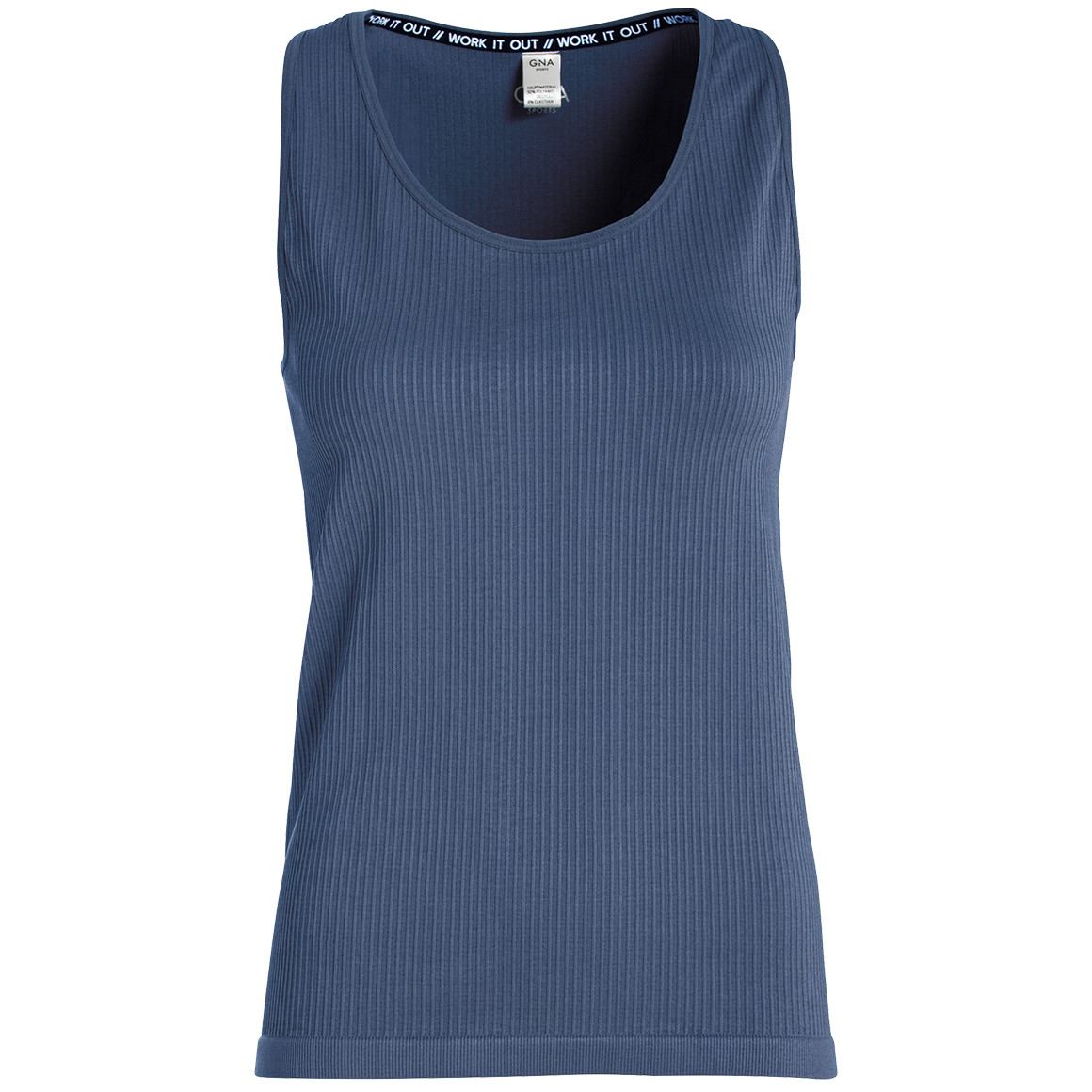 Damen Sport-Top mit Rippstruktur