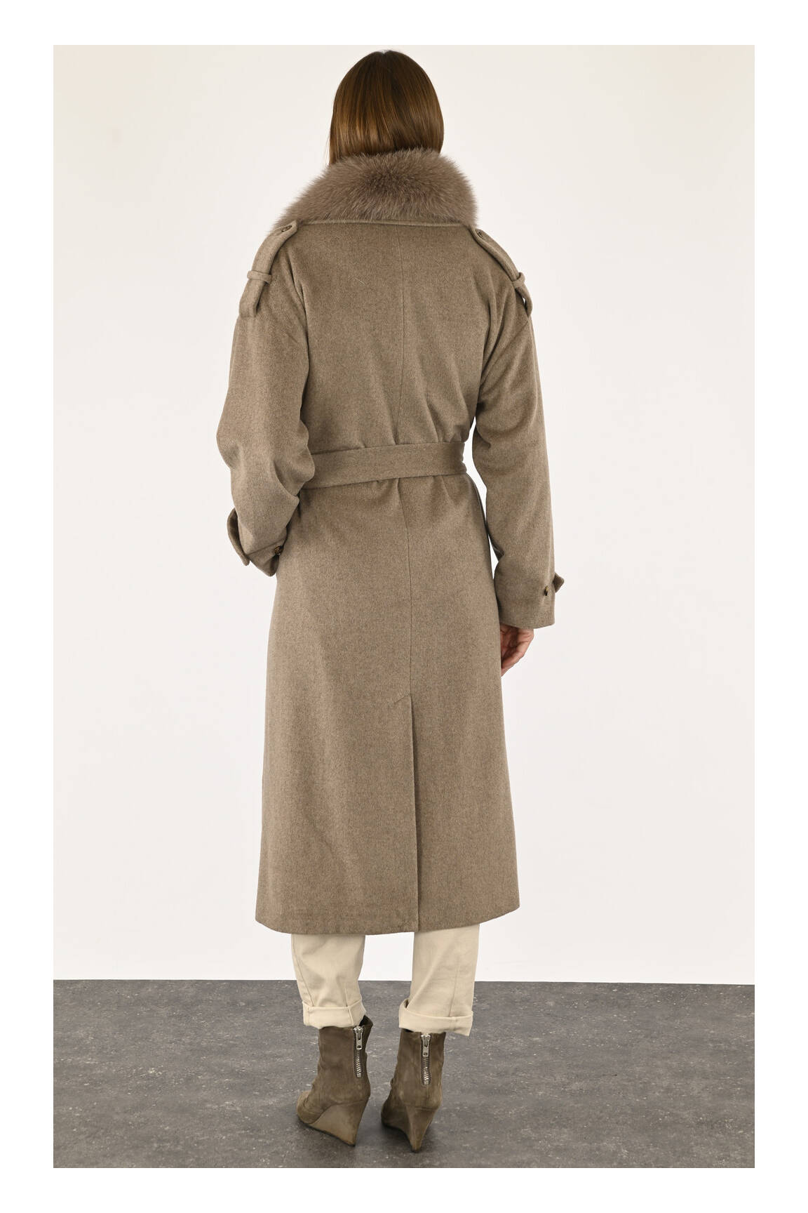 Levinsky Manteaux Longs Femme couleur beige