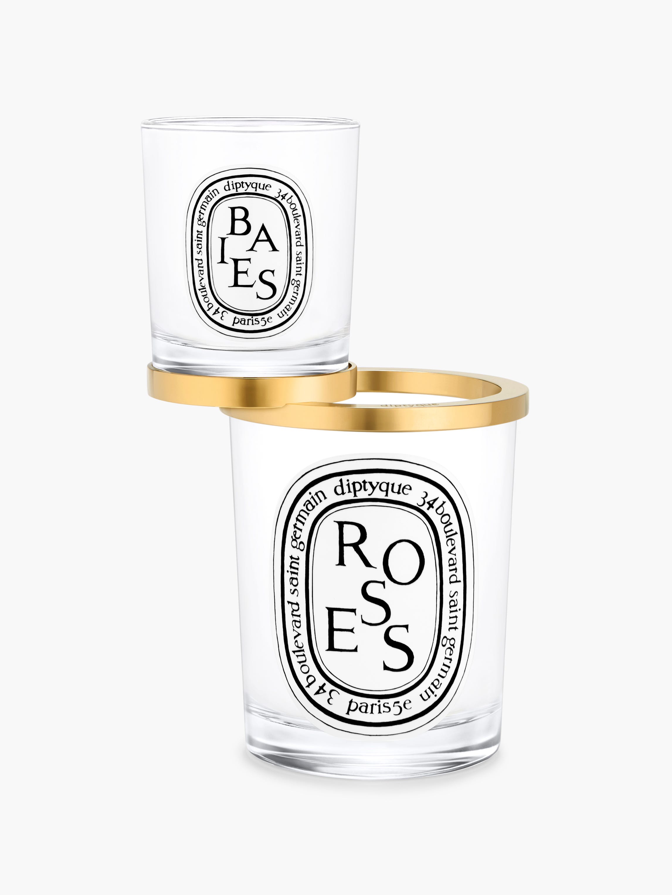 Les Inséparables - Accessoire seconde vie pour verre de bougie vide