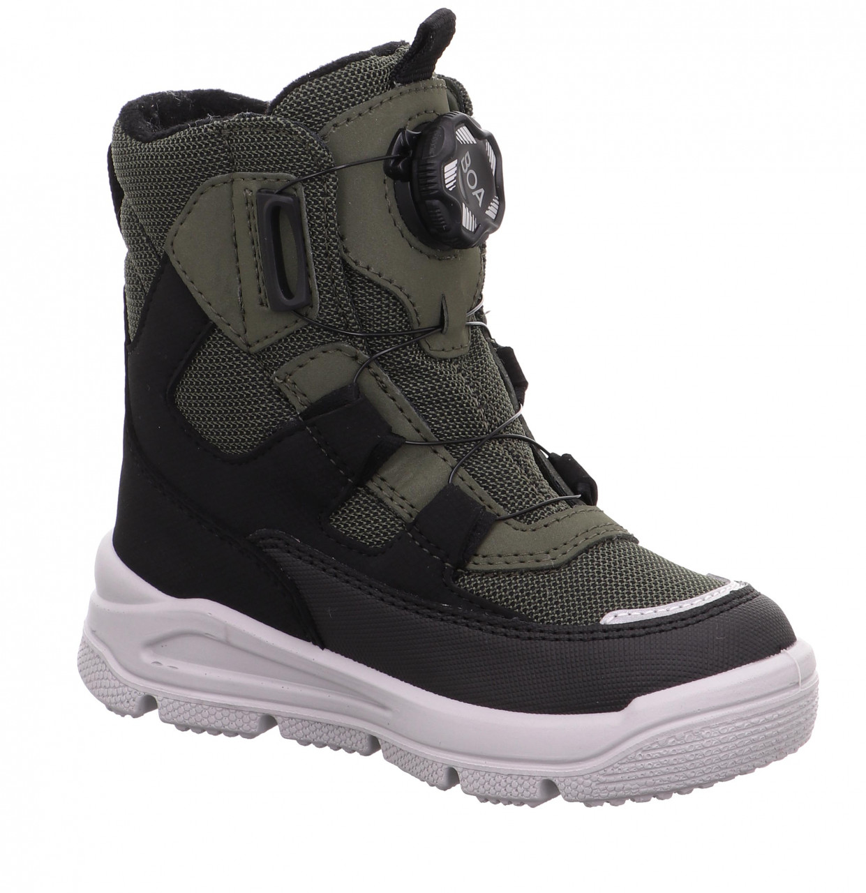 MARS - Schwarz/Grün Boots mit BOA® Drehverschluss