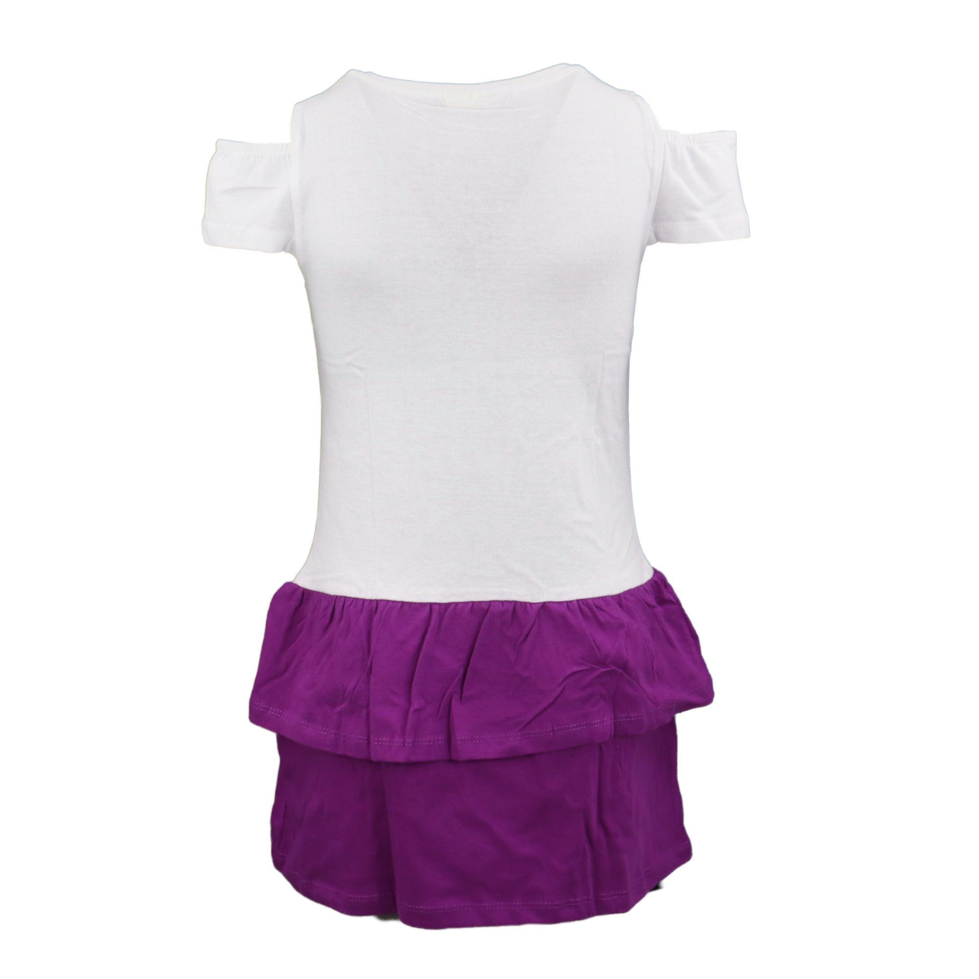 Rainbow High Sommerkleid RainbowHigh Girls Mädchen Kinder Kleid Gr. 104 bis 134, 100% Baumwolle
