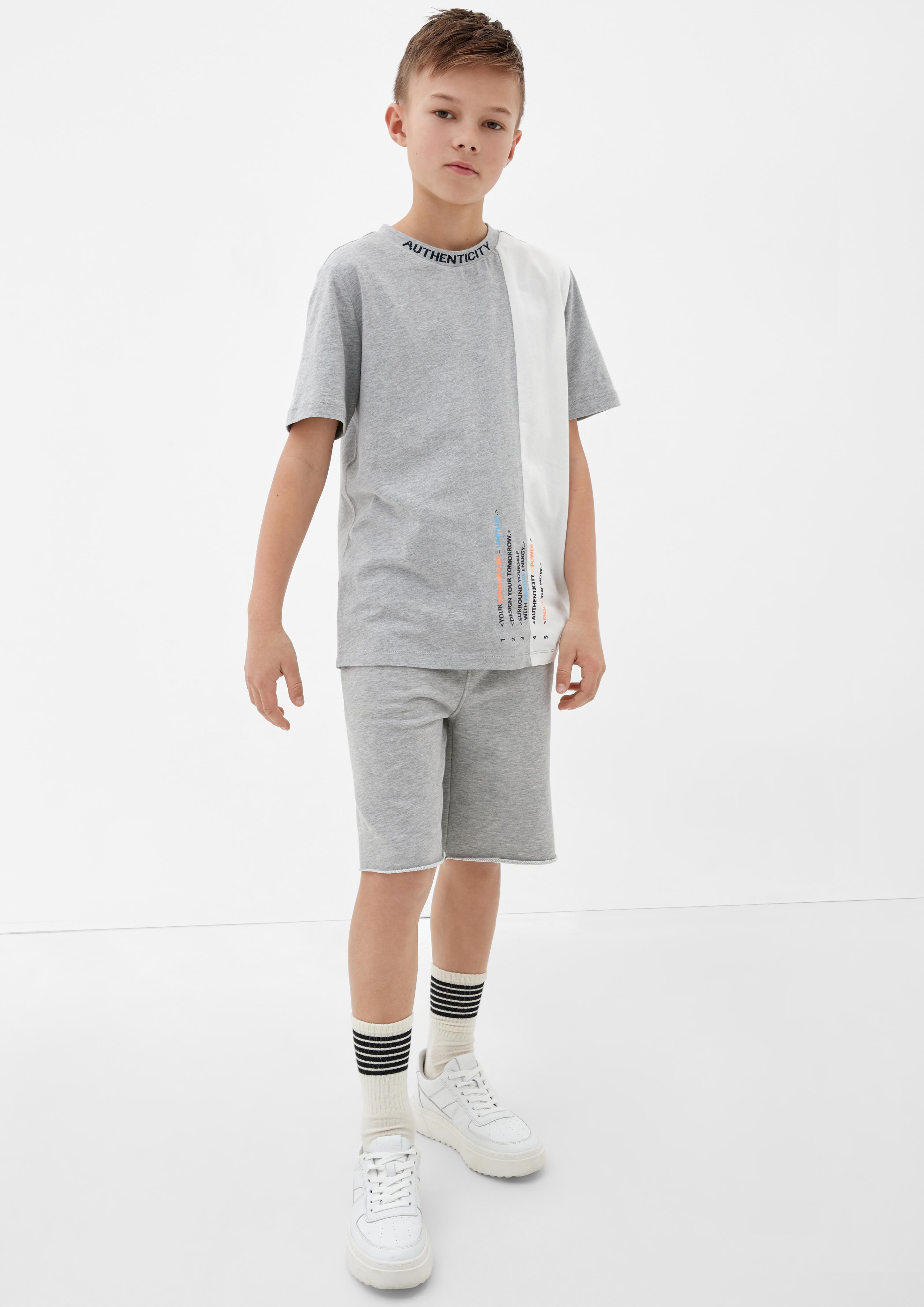 Regular: Sweat-Shorts mit Elastikbund  2124950-9400