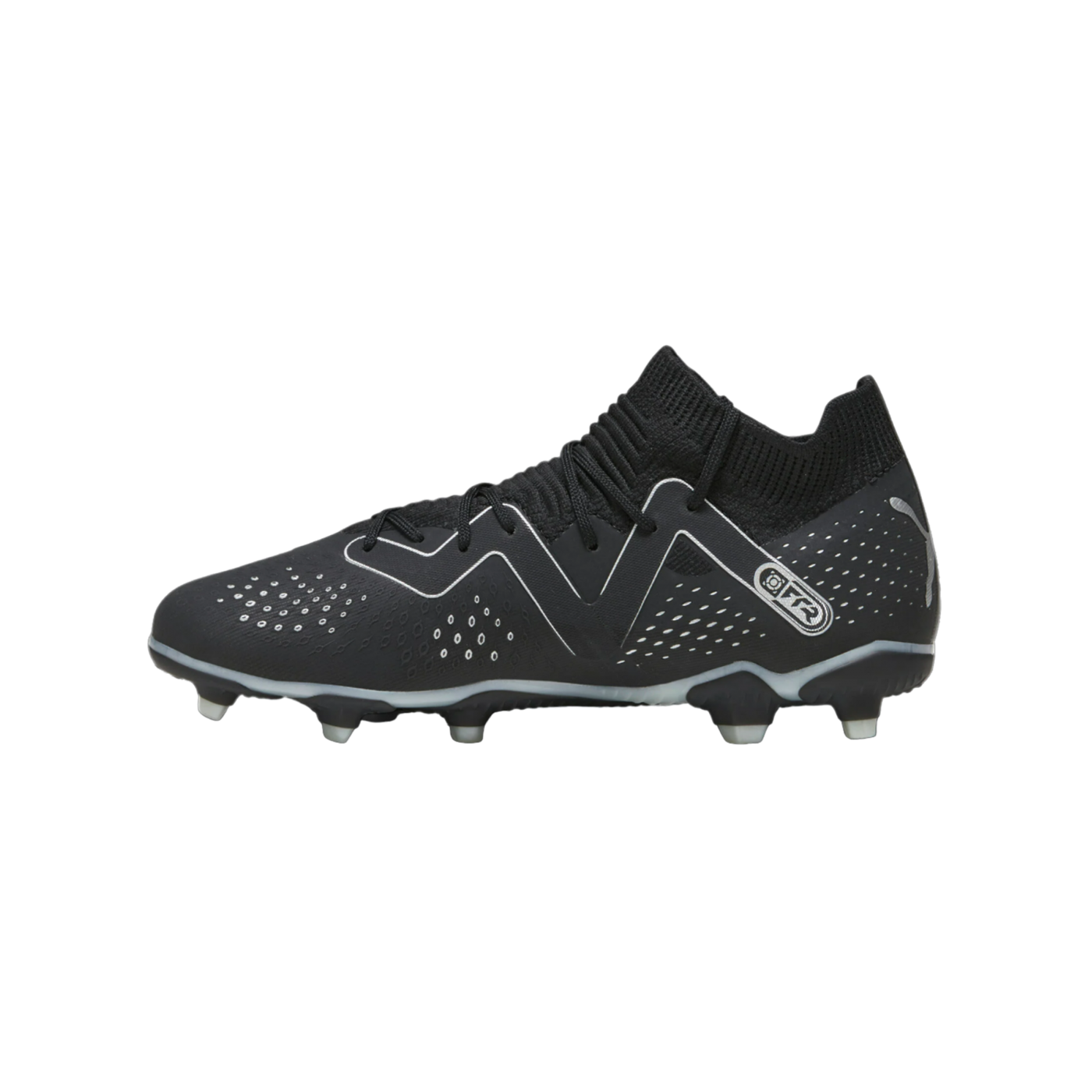PUMA FUTURE Match FG/AG Jr Kids Schwarz Silber F02