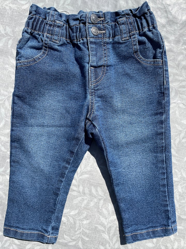 Benetton Jeans in Dunkelblau günstig kaufen 74
