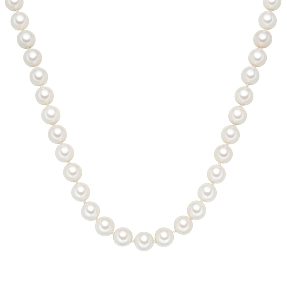 Rafaela Donata Collier de perles Perles organiques Perles organiques en Blanc collier