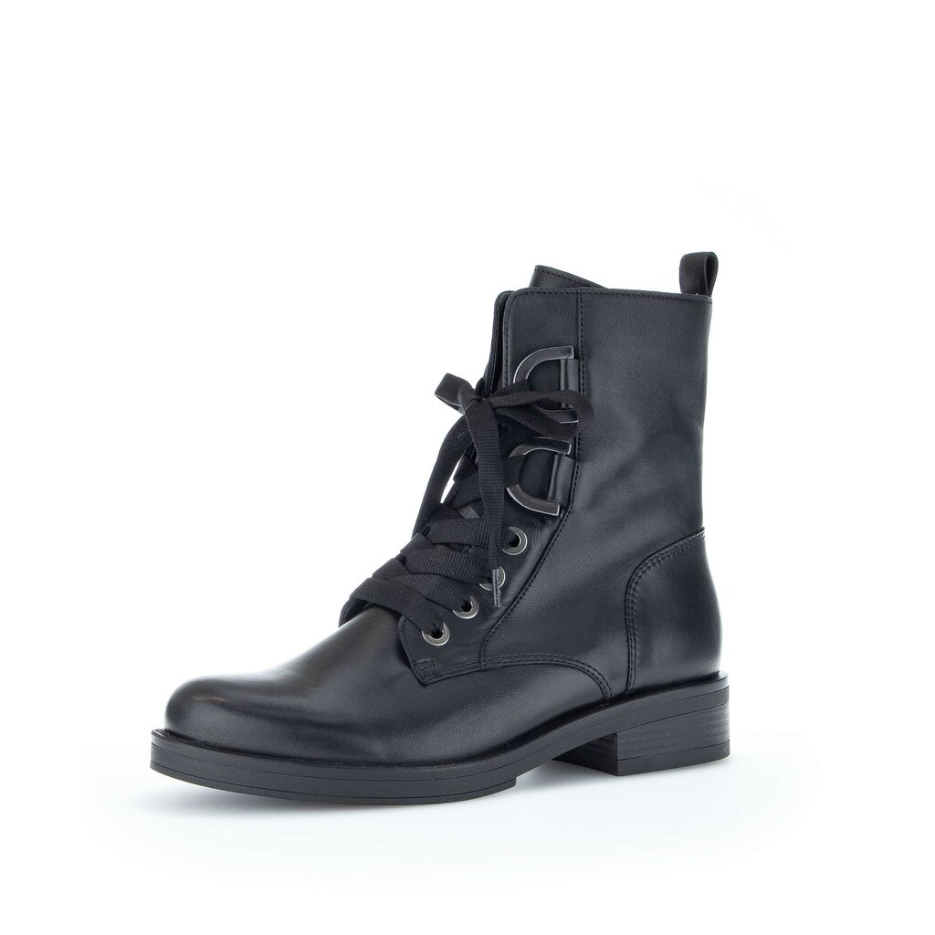 Gabor fashion Schnürstiefelette schwarz
