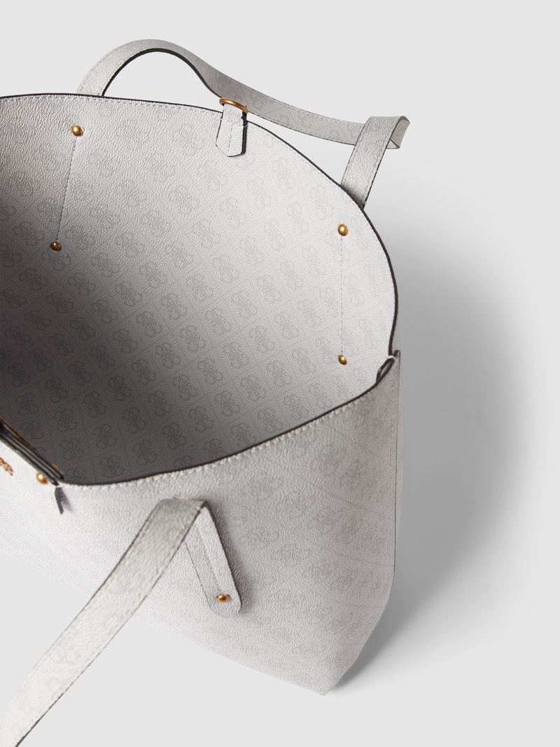 Tote Bag mit Allover-Muster Modell 'BRENTON' in graphit